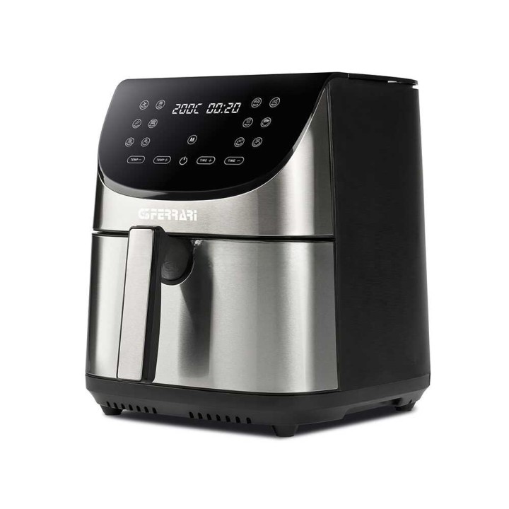 G3 Ferrari Friggisano XXL digitaalinen kuumailmakeitin, 8 l, 1 700 W, 60–200 °C