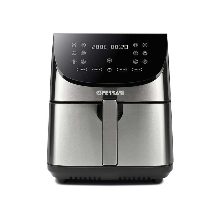 G3 Ferrari Friggisano XXL digitaalinen kuumailmakeitin, 8 l, 1 700 W, 60–200 °C