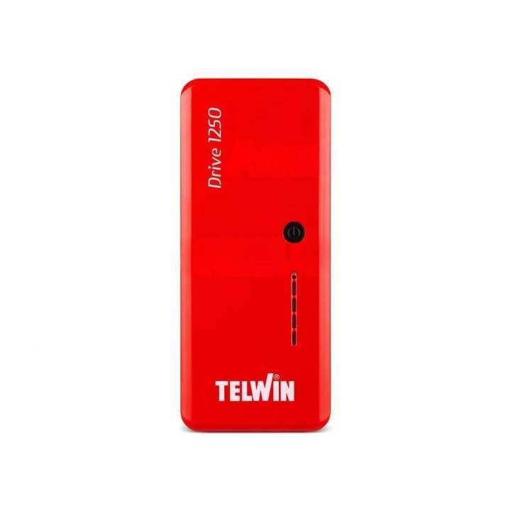 Telwin Drive 1250 akkukäynnistin ja virtapankki, 1 250 A, 12 V, 9 000 mAh