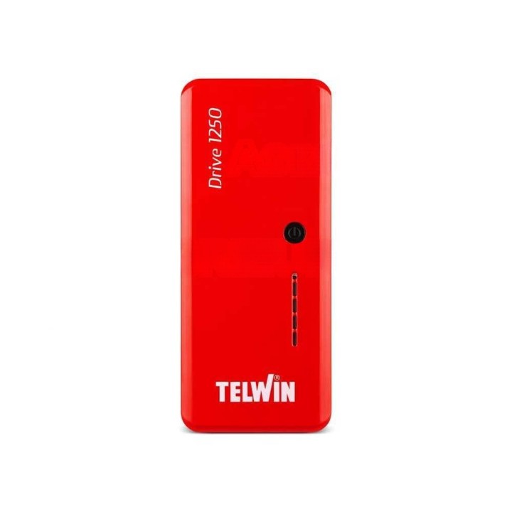 Telwin Drive 1250 akkukäynnistin ja virtapankki, 1 250 A, 12 V, 9 000 mAh