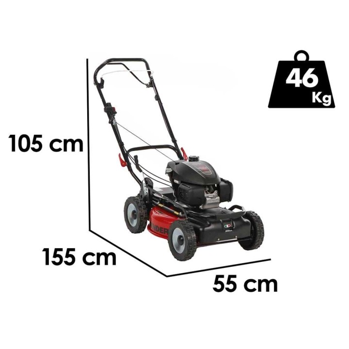 Marina Systems GRINDER 4x4 SH -ruohonleikkuri, Honda GCVx 200, 52 cm