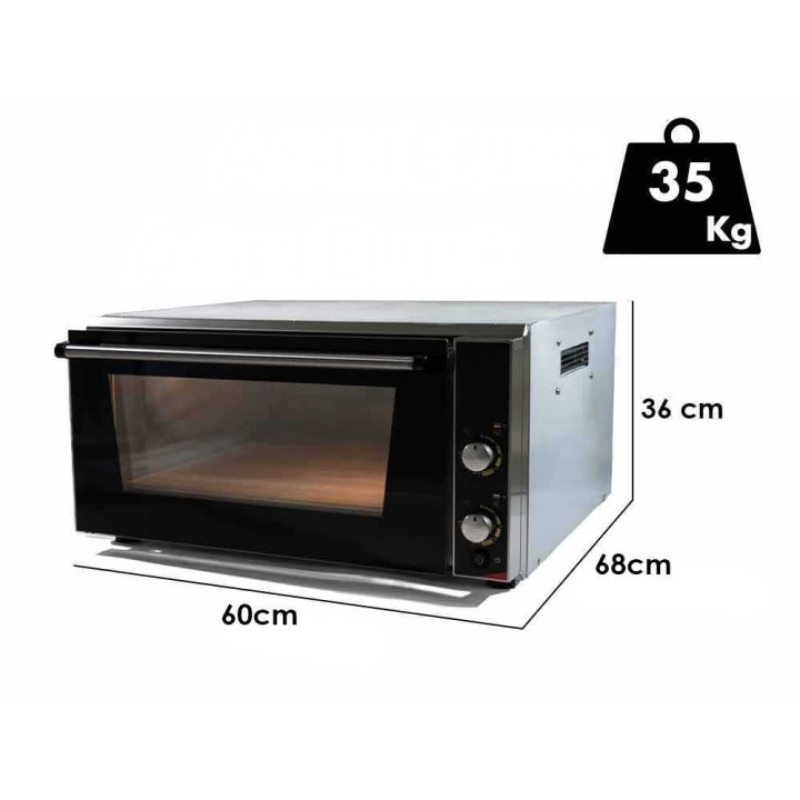 Effeuno Linea P150HA sähköuuni pizzalle, 3 000 W, 230 V, 450 °C