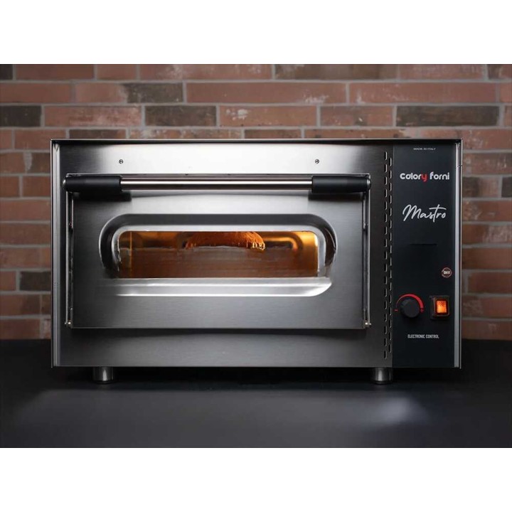 Calory Forni CF62E Mastro sähköuuni pizzalle, 3 000 W, 450 °C