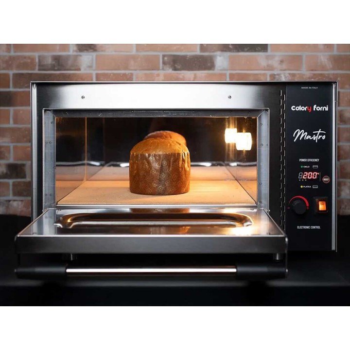 Calory Forni CF62E Mastro sähköuuni pizzalle, 3 000 W, 450 °C