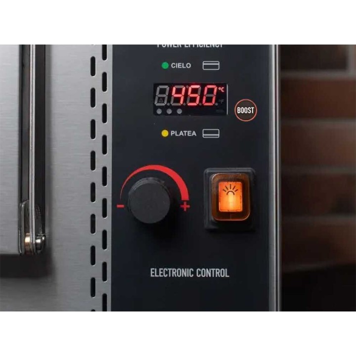 Calory Forni CF62E Mastro sähköuuni pizzalle, 3 000 W, 450 °C