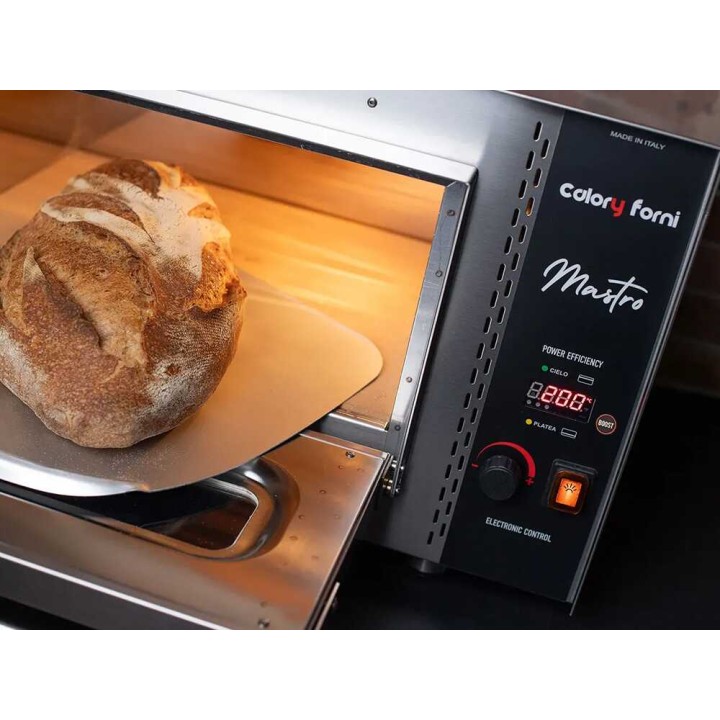Calory Forni CF62E Mastro sähköuuni pizzalle, 3 000 W, 450 °C