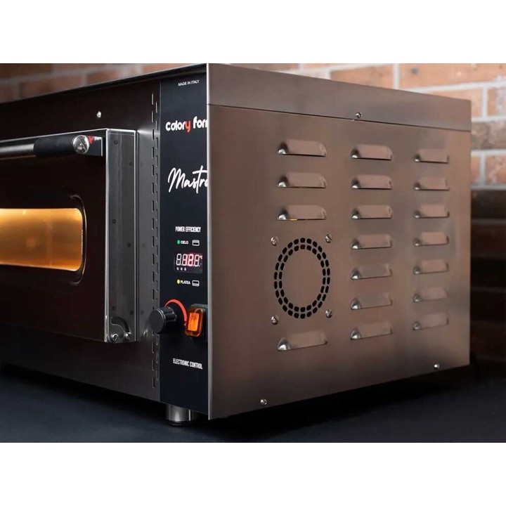Calory Forni CF62E Mastro sähköuuni pizzalle, 3 000 W, 450 °C