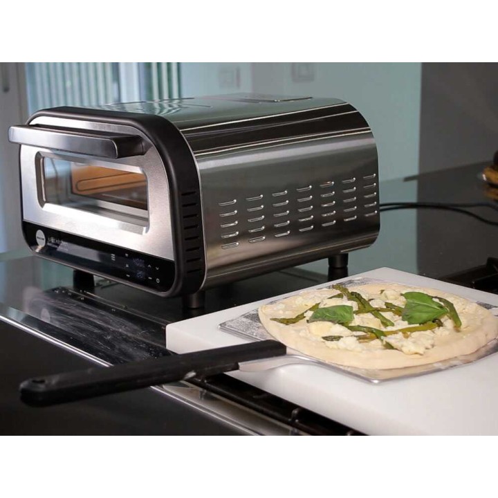 MACOM Just Kitchen Pizza Oven sähköinen pizzauuni, 1 700 W, 400 °C
