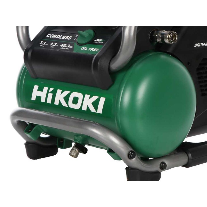 HiKOKI EC36DAW4Z akkukompressori, 36 V, 9,3 bar, ilman akkua ja laturia