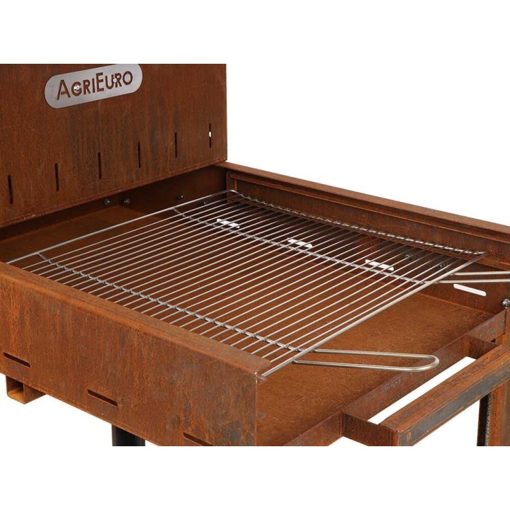 Super Flipper barbecue puulle tai hiilelle, corten-teräs, 3 180 cm²