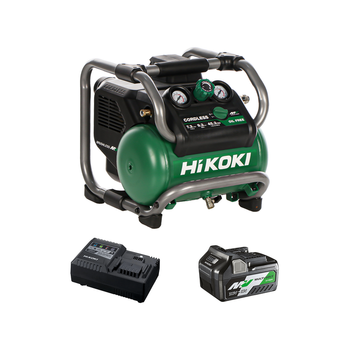 HiKOKI EC36DAW4Z akkukompressori 36 V 4 Ah 9 3 bar