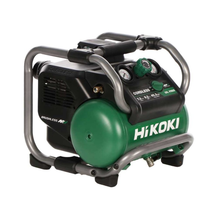 HiKOKI EC36DAW4Z akkukompressori, 36 V, 4 Ah, 9,3 bar