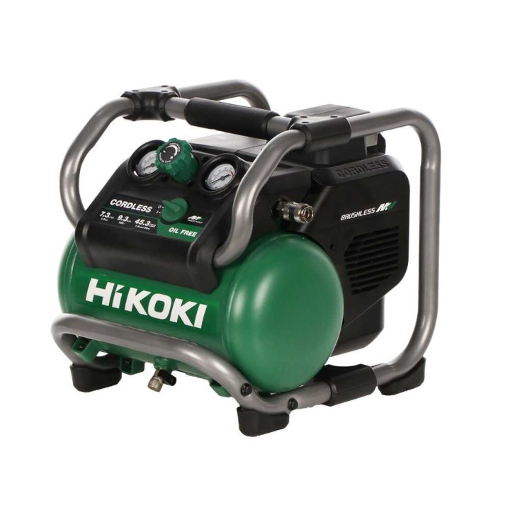 HiKOKI EC36DAW4Z akkukompressori, 36 V, 4 Ah, 9,3 bar