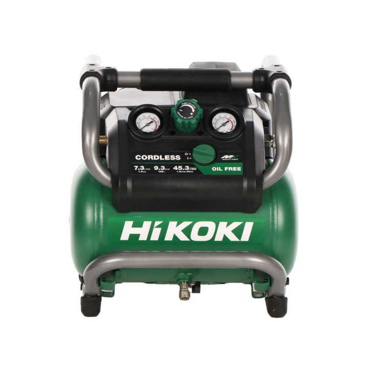 HiKOKI EC36DAW4Z akkukompressori, 36 V, 4 Ah, 9,3 bar