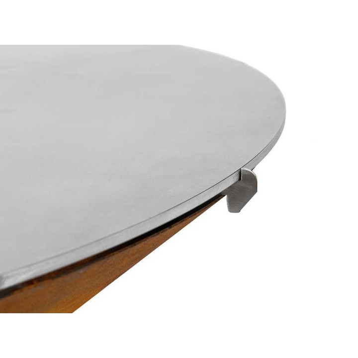Icon 100 puugrilli, Corten-teräs, Ø 70 cm, 7 100 cm²