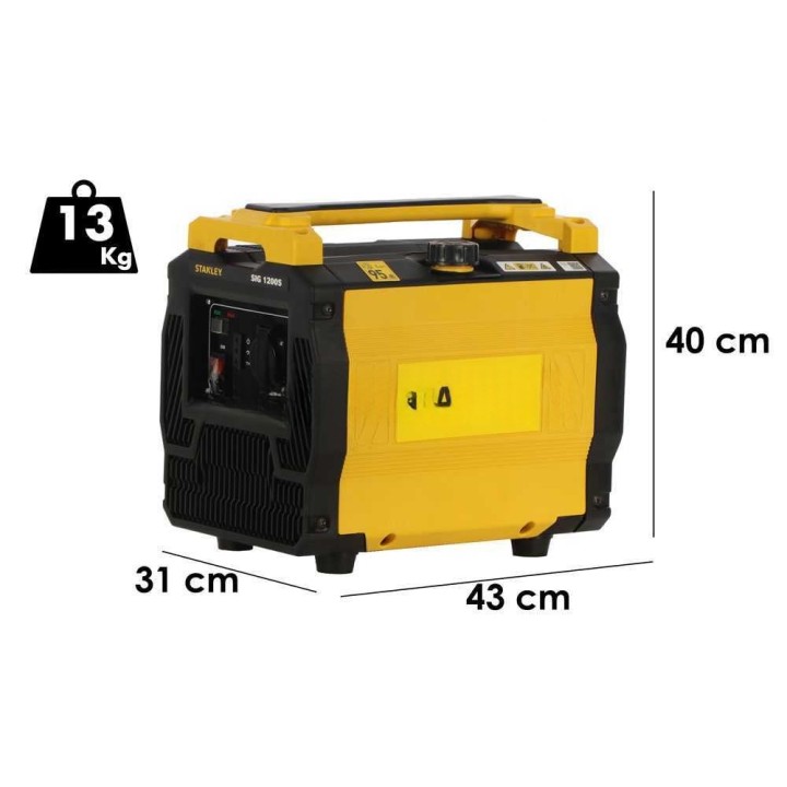 Stanley SIG 1200S invertterigeneraattori, 1,02 kW, 230 V