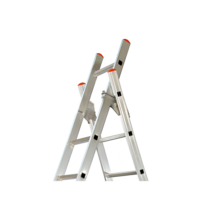 Facal ATL200-2 alumiinitikkaat, 2 × 7 askelmaa, 3,14 m, EN 131
