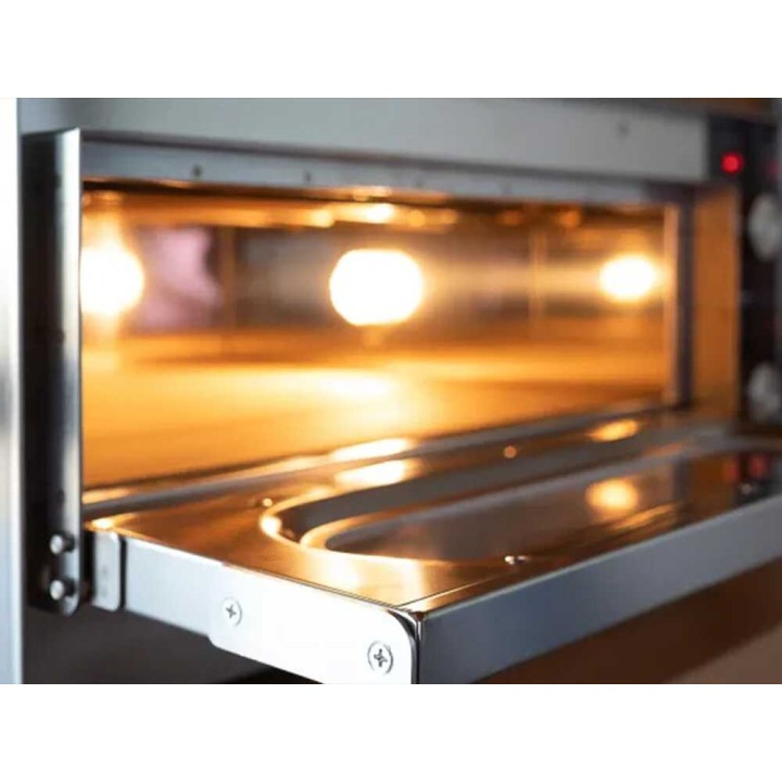 Calory Forni CF55M sähköinen pizzauuni, 2 000 W, 360 °C