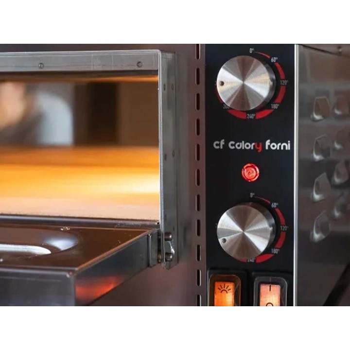 Calory Forni CF55M sähköinen pizzauuni, 2 000 W, 360 °C
