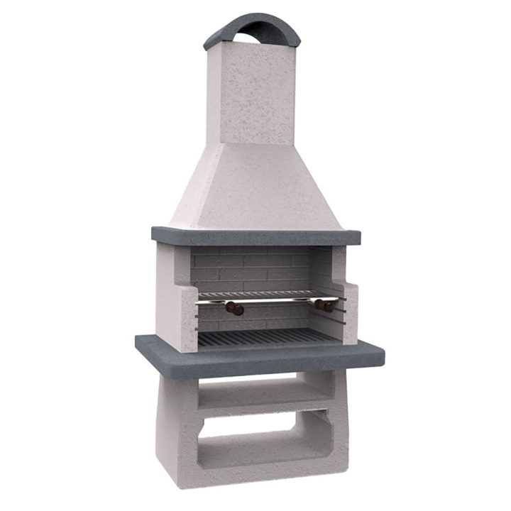 Edilmark GF65 muurattu hiiligrilli 65 35 cm 494 kg
