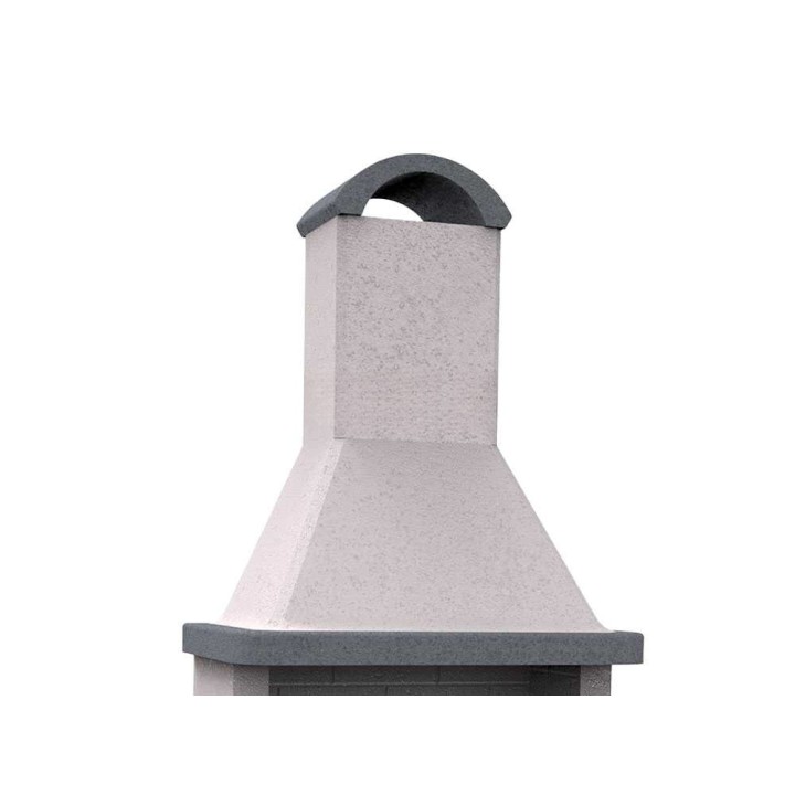 Edilmark GF65 muurattu hiiligrilli, 65 × 35 cm, 494 kg