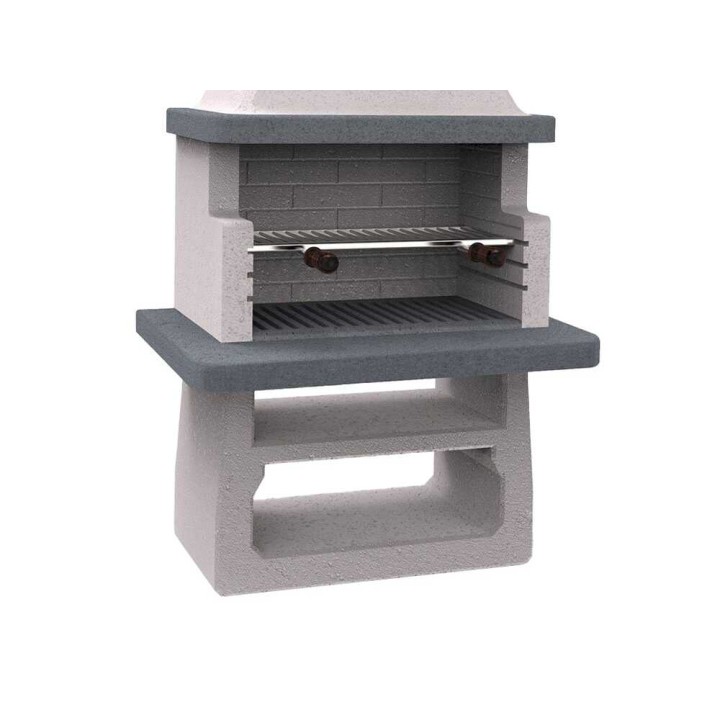 Edilmark GF65 muurattu hiiligrilli, 65 × 35 cm, 494 kg