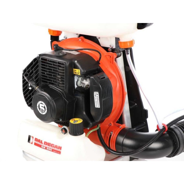 Dal Degan DK 200 selkäsumuruisku, 80 cm³, 5 HP, integroitu painepumppu