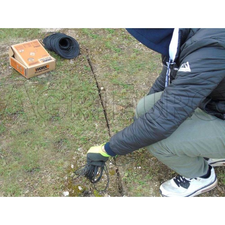 GeoTech sähköinen kaapeliuran kaivuri robottiruohonleikkurille, 350 W, 230 V