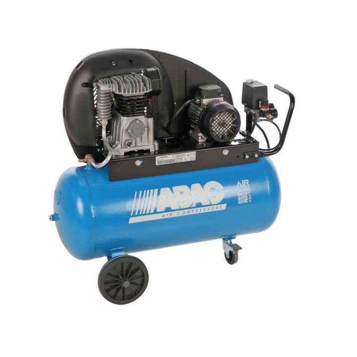ABAC EXT A29B 90 CT3 hihnakäyttöinen kompressori, 3 HP, 90 l, 400 V