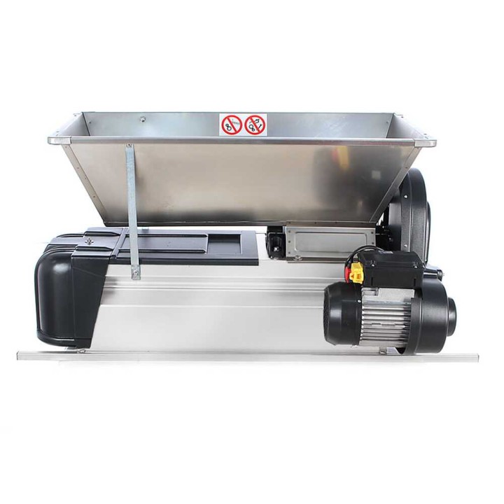 Grifo DMCSI.18 sähkökäyttöinen rypäleiden murskain ja riivin, 1 HP, 1 500 kg/h
