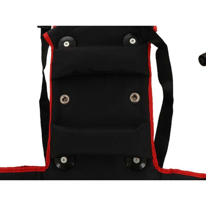 Lisam 12 V 56 Ah litiumakku reppumallisena, 3,9 kg