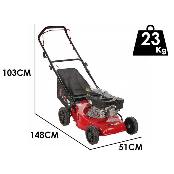 Rato RMP41Q-V125 bensiiniruohonleikkuri, 127 cm³, 41 cm