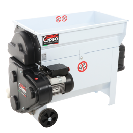 DVEP20 sähkövarsikone rypäleille 2 HP 230 V ruostumaton teräspumppu