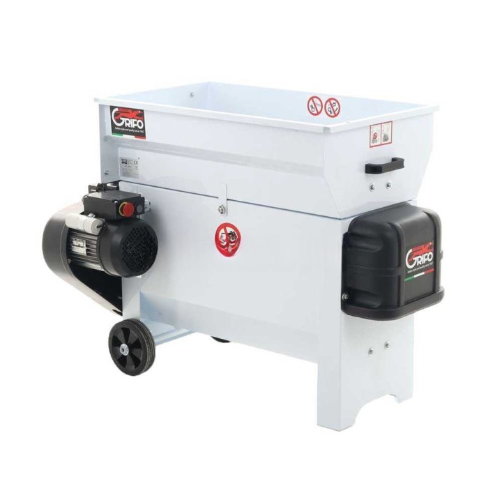 DVEP20 sähkövarsikone rypäleille, 2 HP, 230 V, ruostumaton teräspumppu