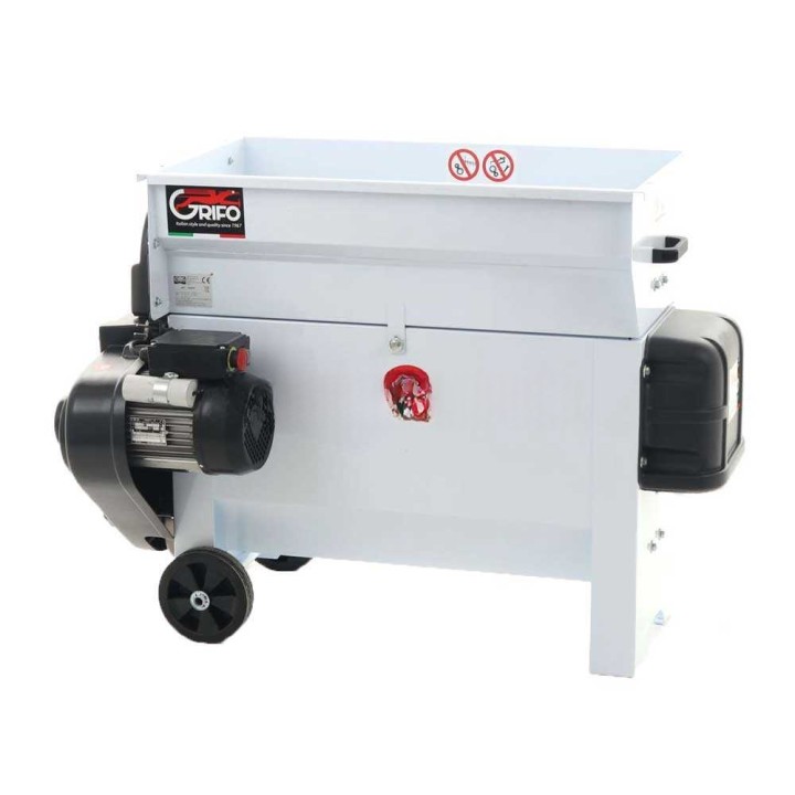 DVEP20 sähkövarsikone rypäleille, 2 HP, 230 V, ruostumaton teräspumppu