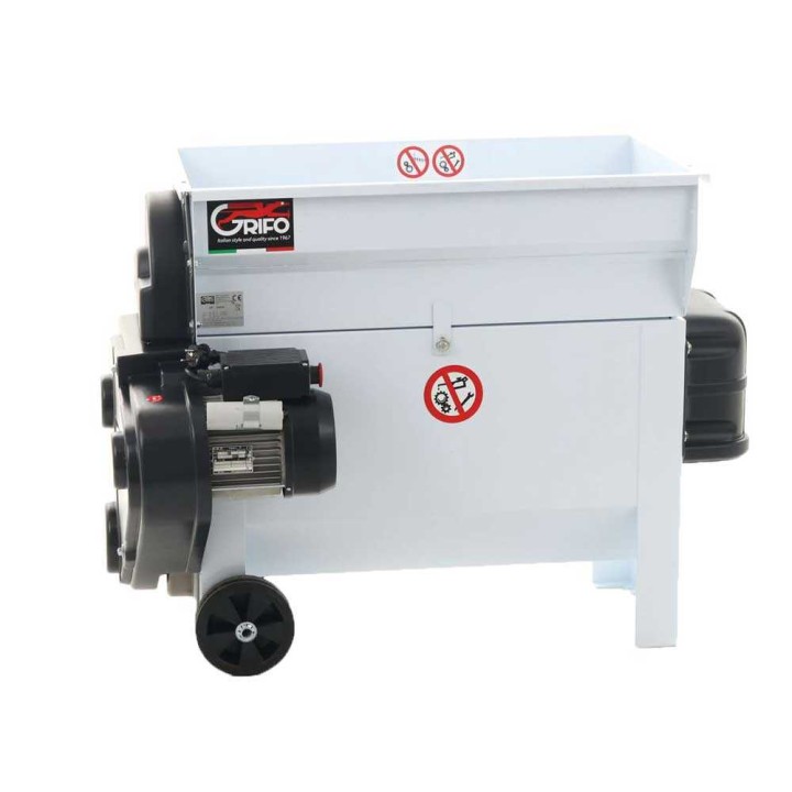 DVEP20 sähkövarsikone rypäleille, 2 HP, 230 V, ruostumaton teräspumppu