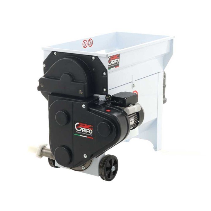 DVEP20 sähkövarsikone rypäleille, 2 HP, 230 V, ruostumaton teräspumppu