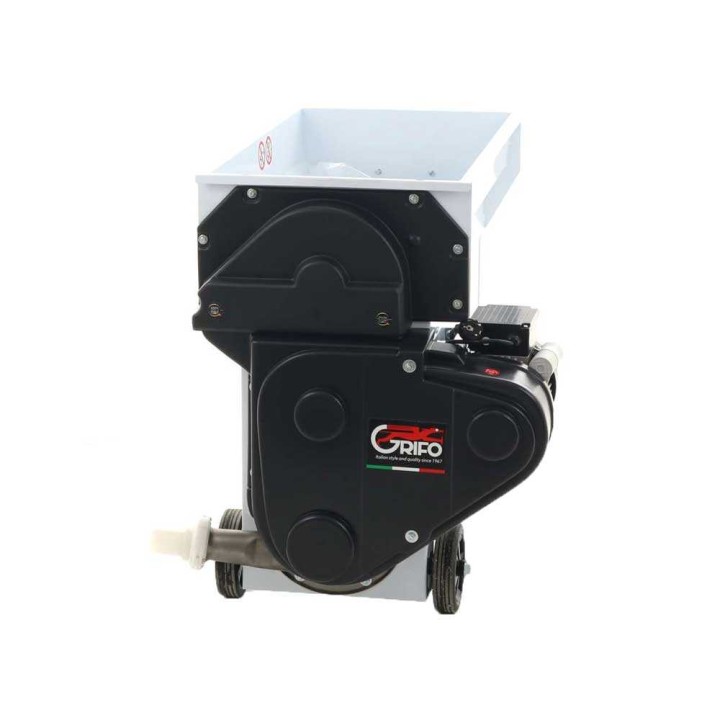 DVEP20 sähkövarsikone rypäleille, 2 HP, 230 V, ruostumaton teräspumppu