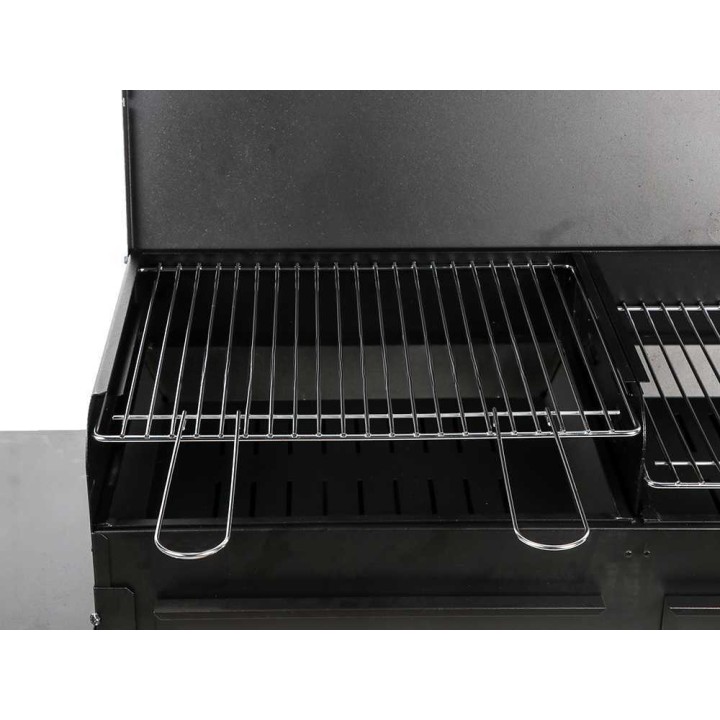 Mille Polifemo Big hiiligrilli, 2 ritilää 47,5 × 37 cm, 3 515 cm²