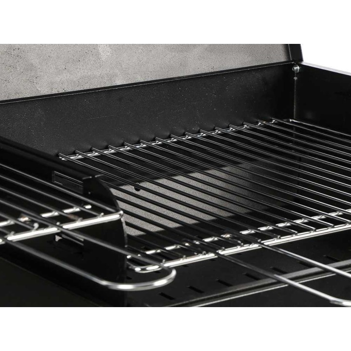 Mille Polifemo Big hiiligrilli, 2 ritilää 47,5 × 37 cm, 3 515 cm²