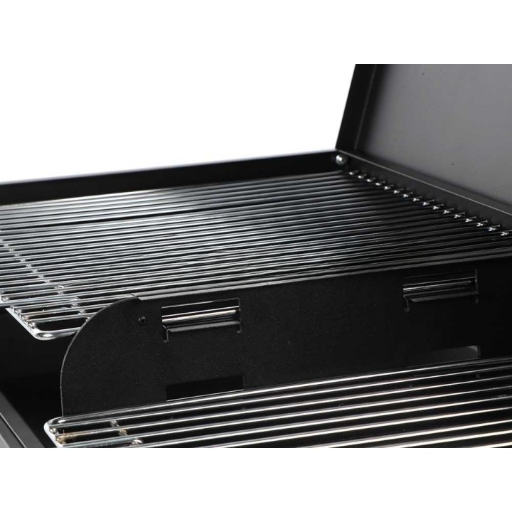 Mille Polifemo Big hiiligrilli, 2 ritilää 47,5 × 37 cm, 3 515 cm²
