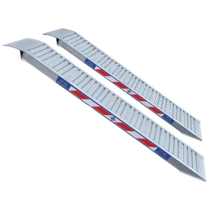 S.T.P. H72/25S alumiiniset lastausrampit, 250 cm, 1 600 kg