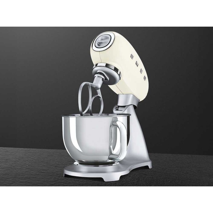 Smeg SMF02CREU Panna planetaarinen yleiskone, 4,8 l, 800 W