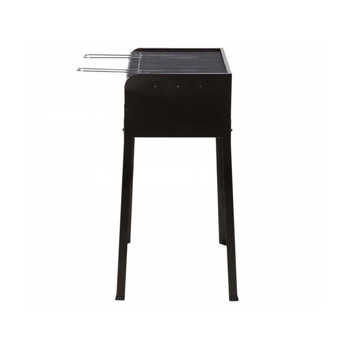 Mille Stella Eco Medium hiiligrilli, 57,5 × 37 cm, kromattu teräsritilä