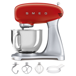 Smeg SMF02RDEU planetaarinen yleiskone punainen 4 8 l 800 W