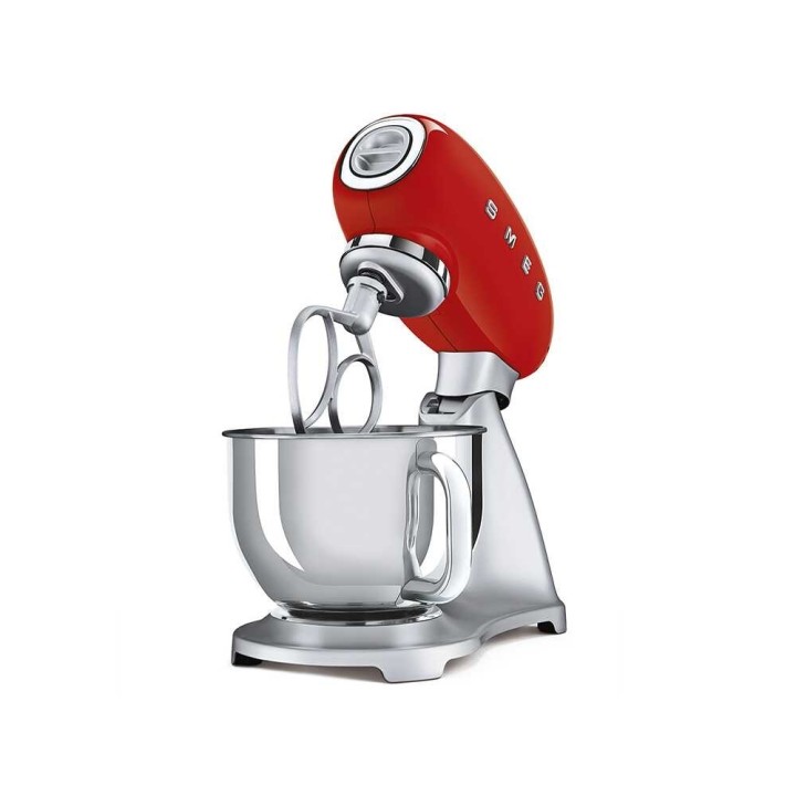 Smeg SMF02RDEU planetaarinen yleiskone, punainen, 4,8 l, 800 W