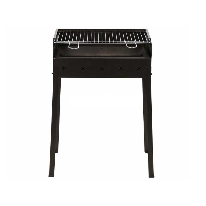 Mille Stella Eco Large hiiligrilli, kromattu ritilä 67,5 × 37 cm, 10 kg
