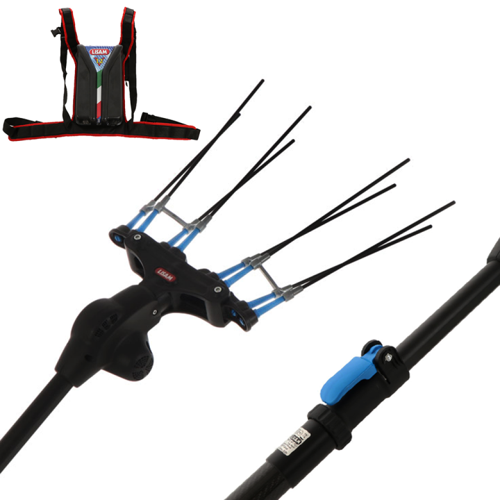 Lisam Thor oliivinkorjuulaite 12 V 360 W teleskooppivarsi 250 350 cm