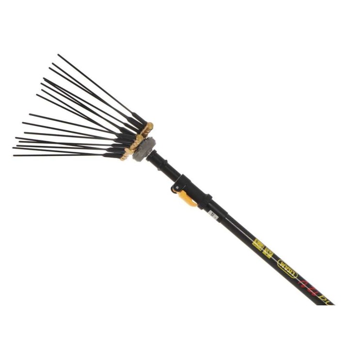 Lisam Swing 36V -oliivinkorjuukone, teleskooppivarsi 220–300 cm, reppuakku 30 Ah