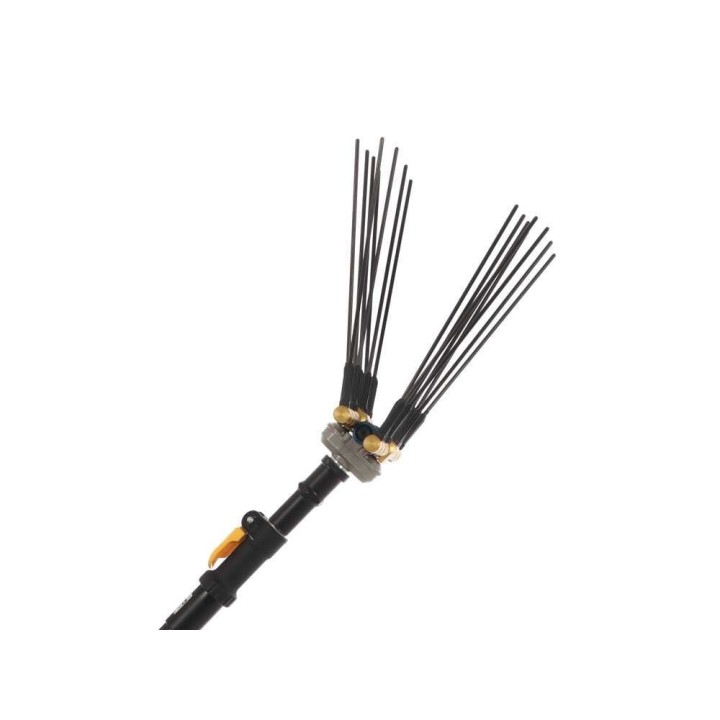 Lisam Swing 36V -oliivinkorjuukone, teleskooppivarsi 220–300 cm, reppuakku 30 Ah